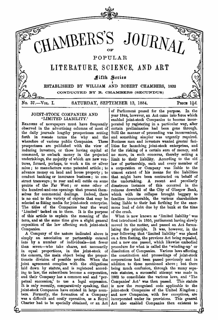 Chambers’s Journal