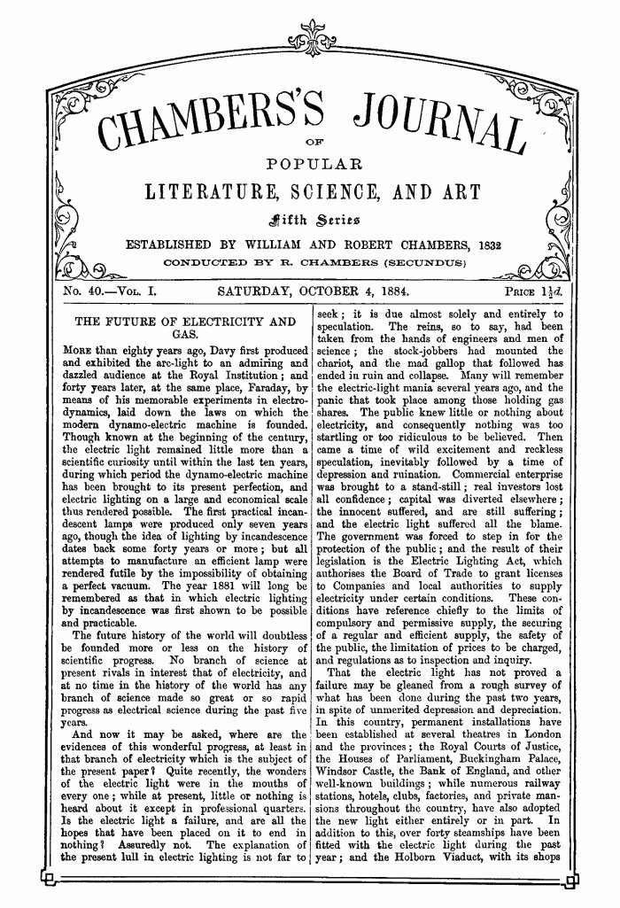 Chambers’s Journal