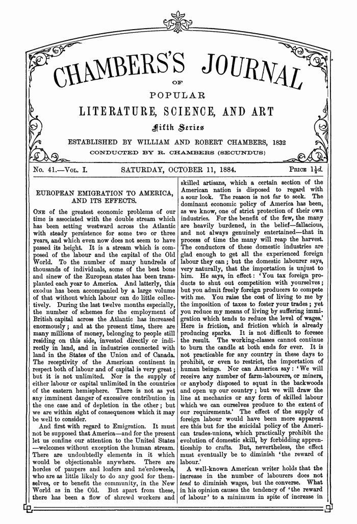 Chambers’s Journal
