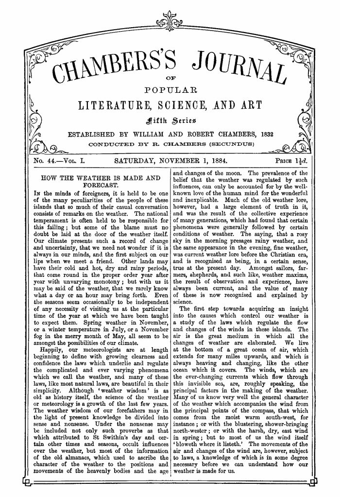 Chambers’s Journal
