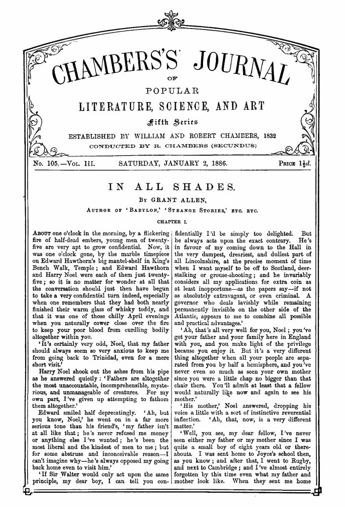 Chambers’s Journal