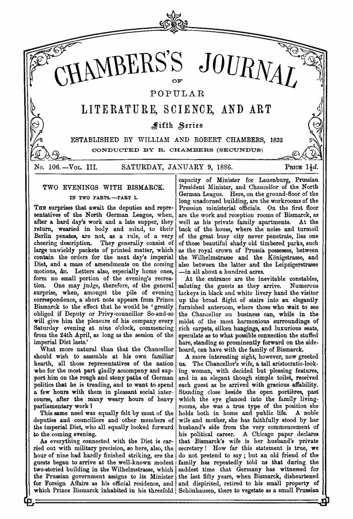 Chambers’s Journal