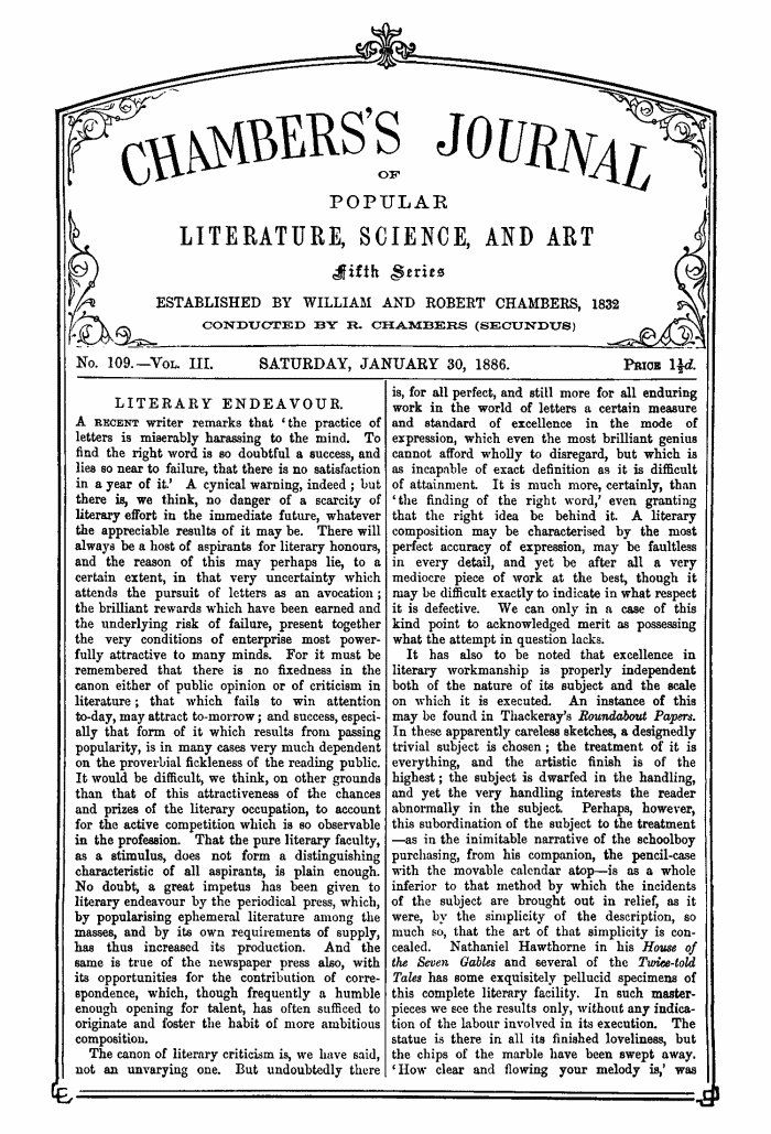 Chambers’s Journal