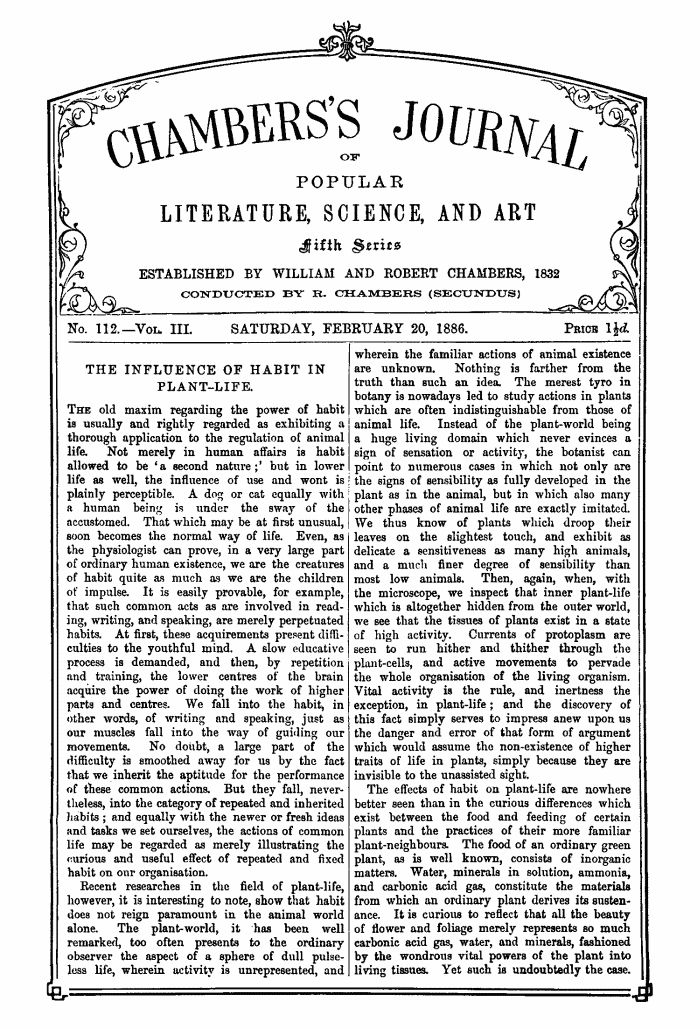 Chambers’s Journal