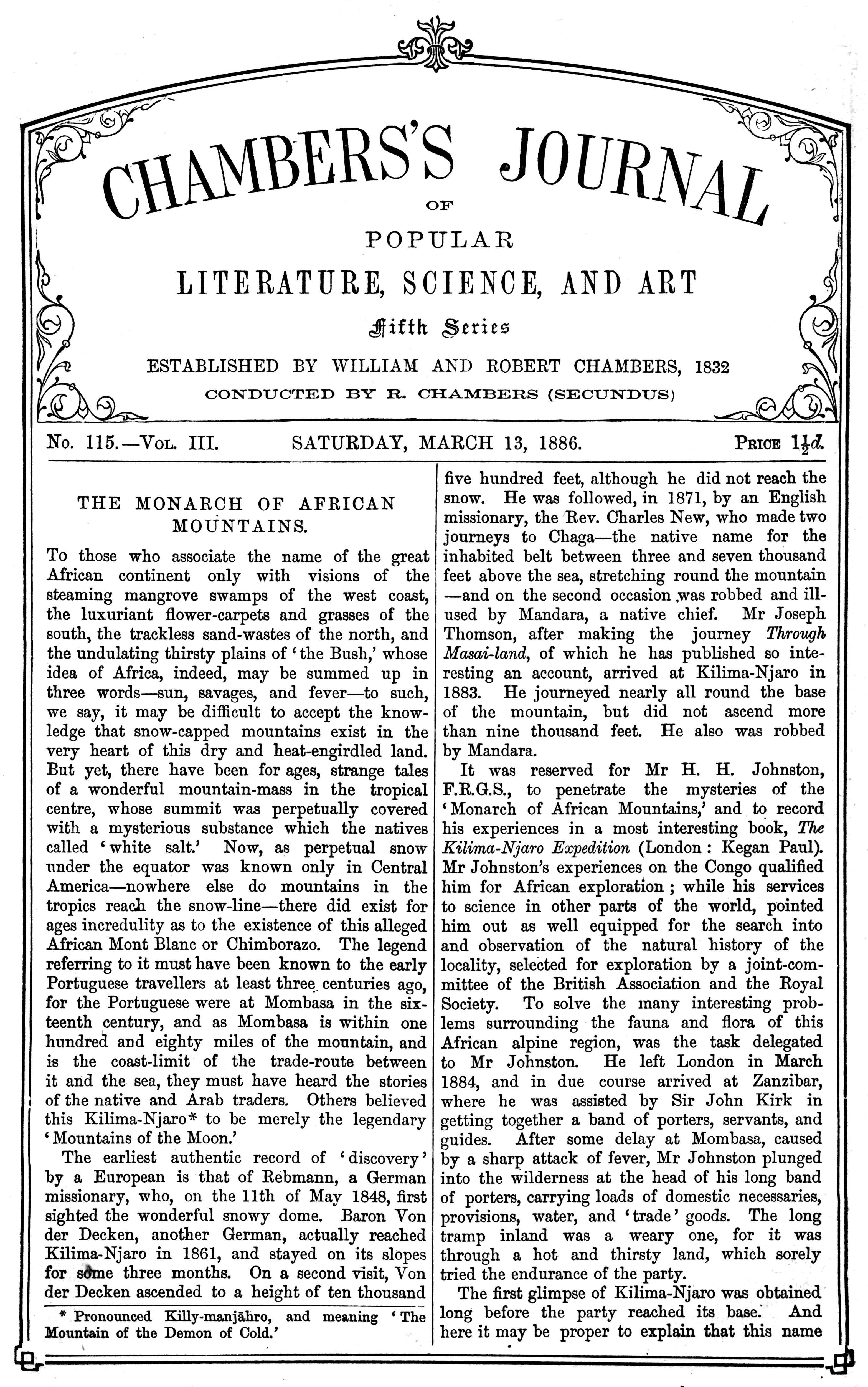 Chambers’s Journal