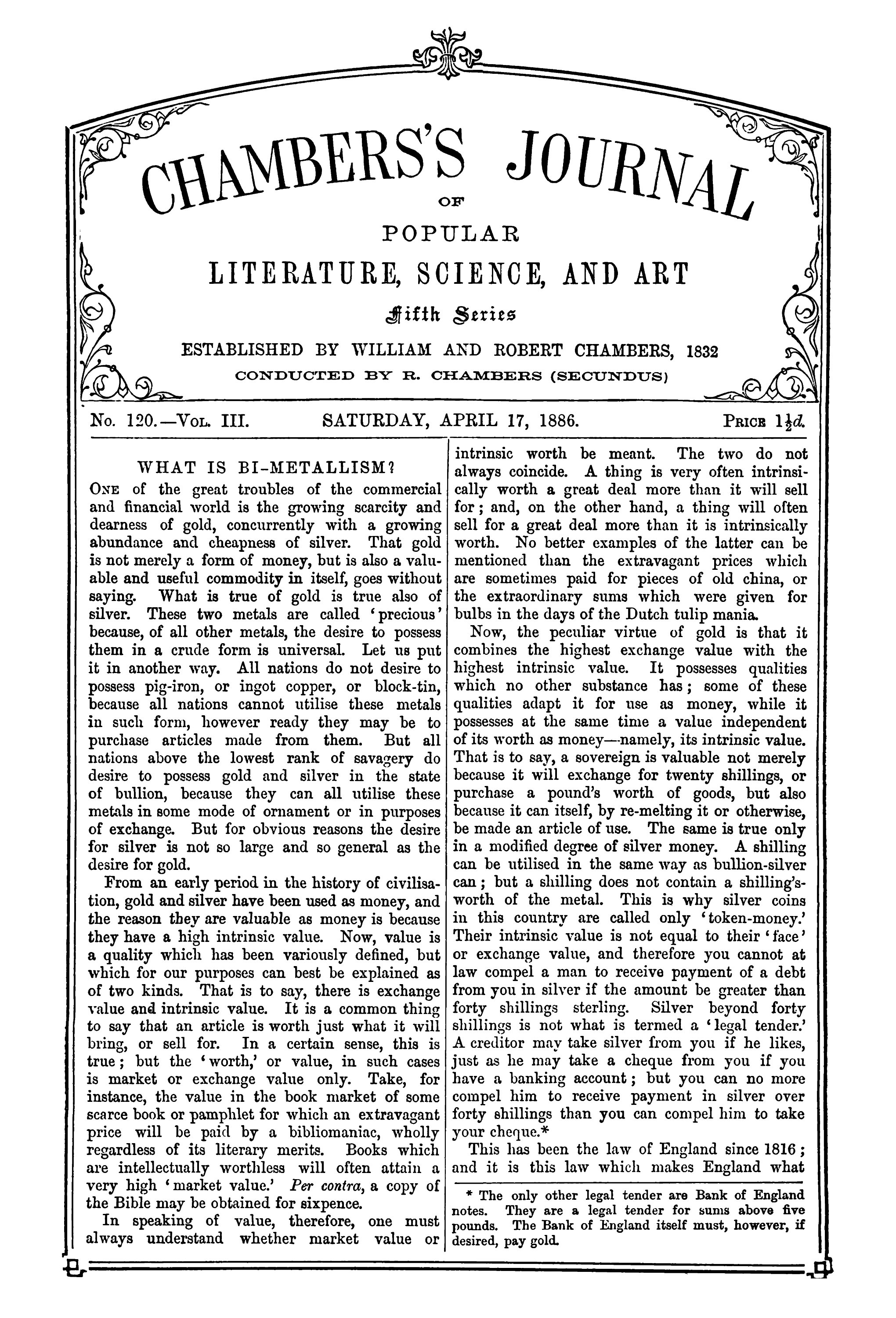Chambers’s Journal