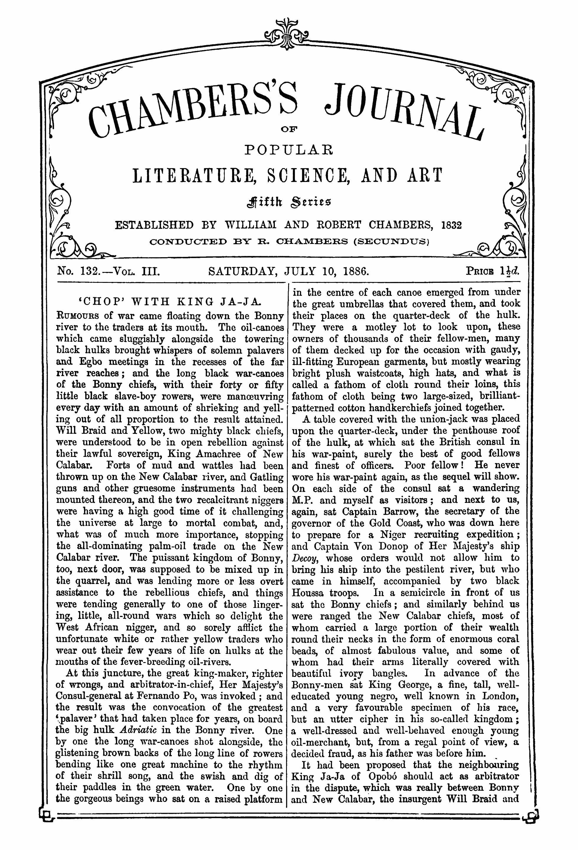 Chambers’s Journal, July 10, 1886
