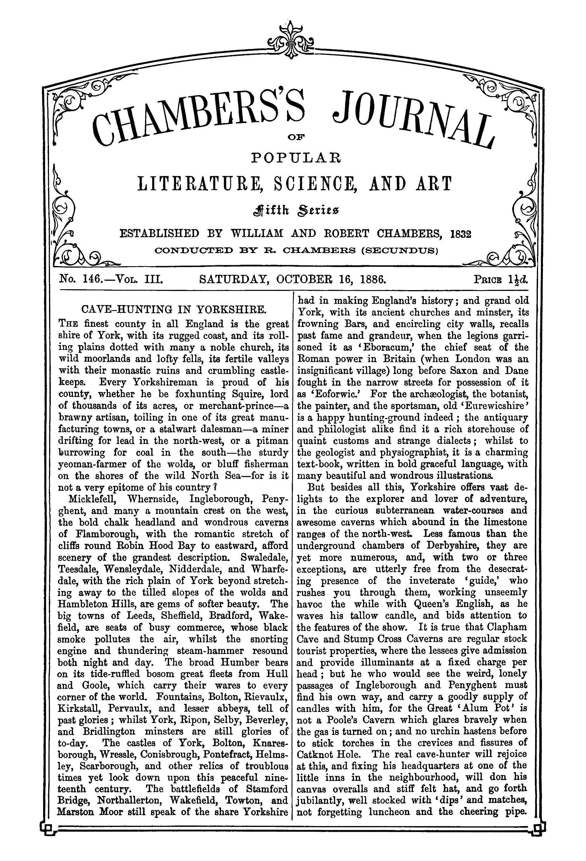 Chambers’s Journal, October 16, 1886