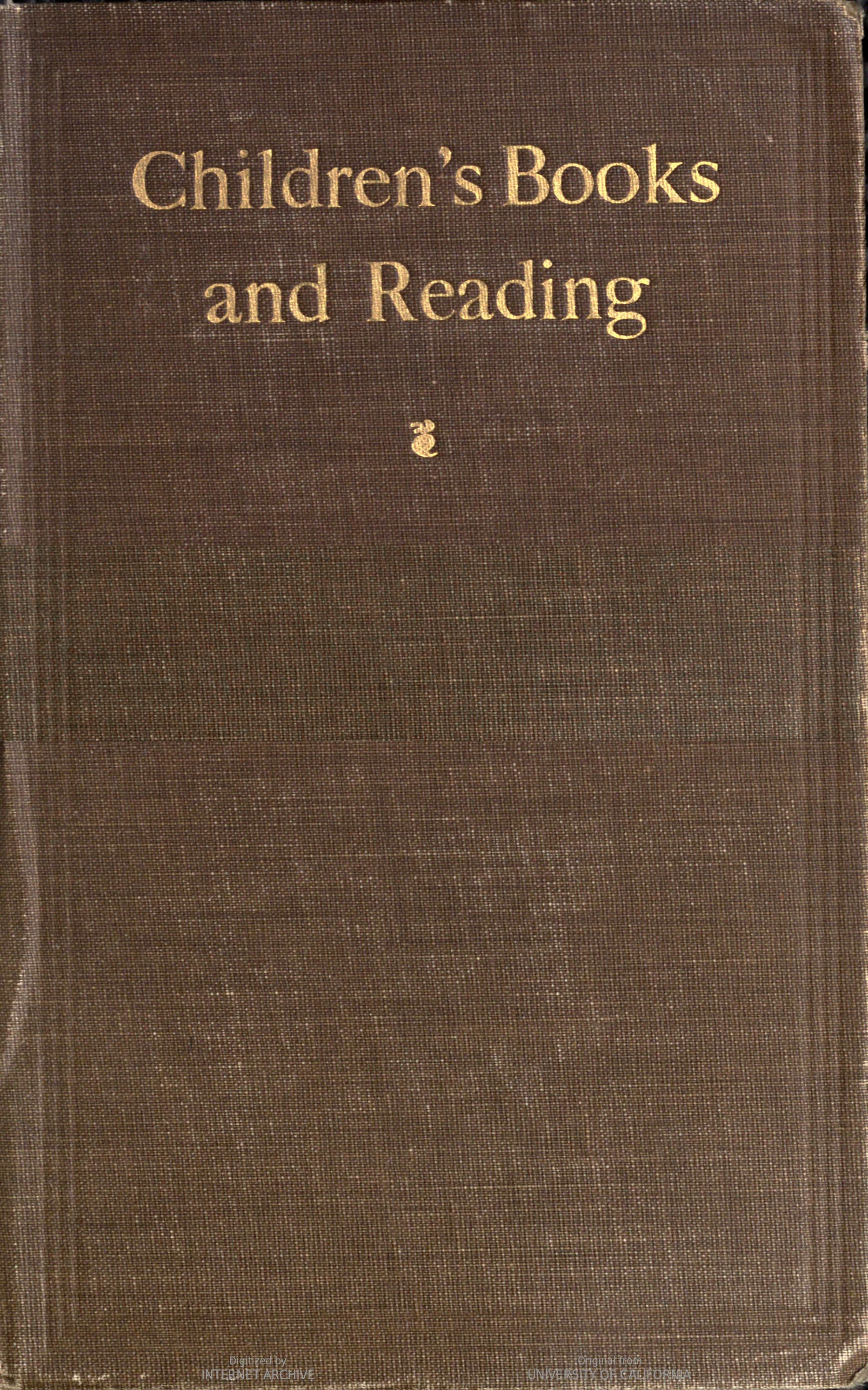 Children’s Books And Reading