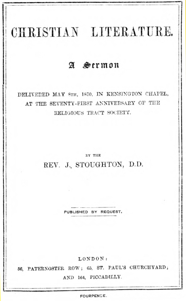 Christian Literature