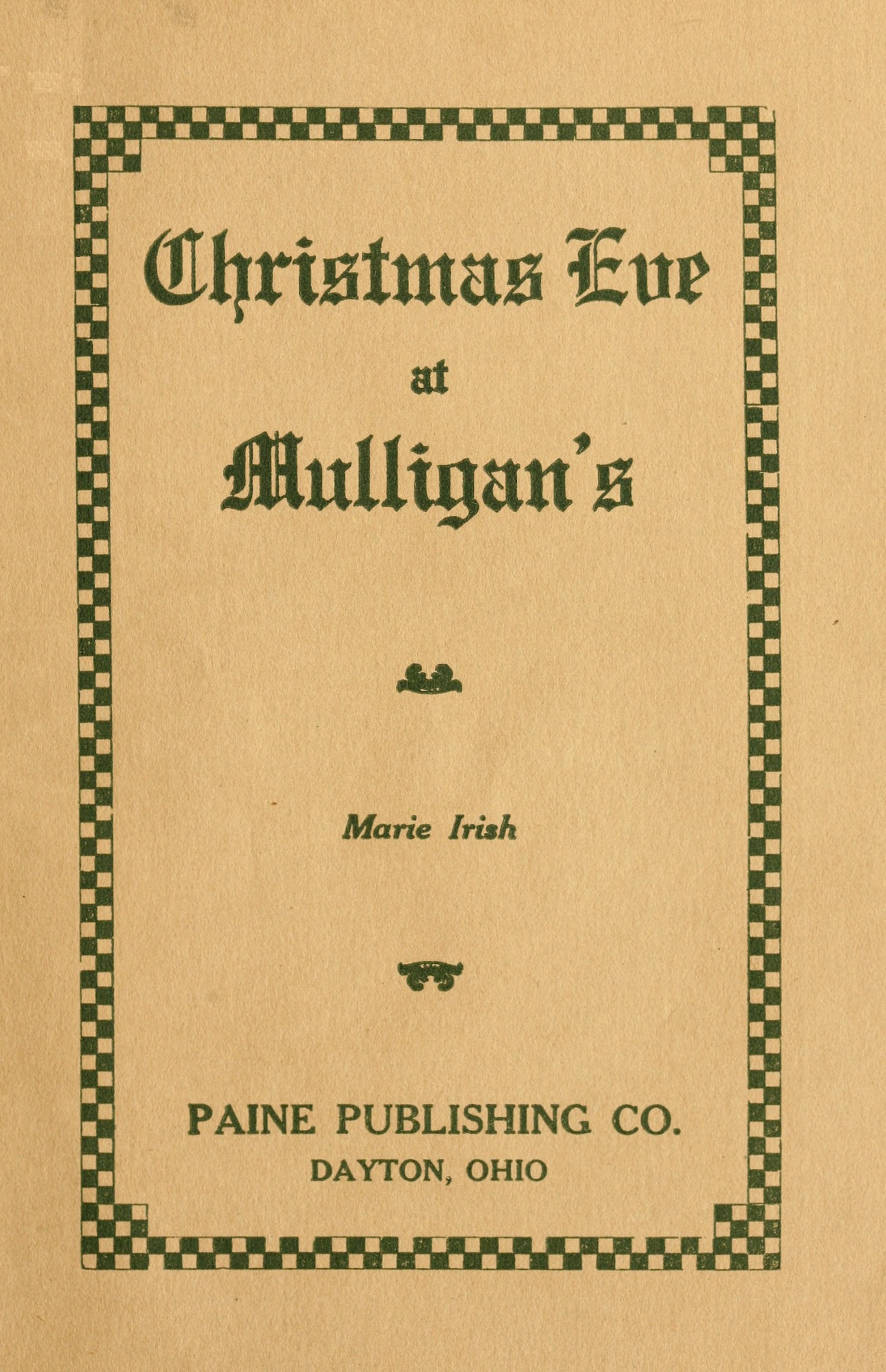 Christmas Eve at Mulligan’s