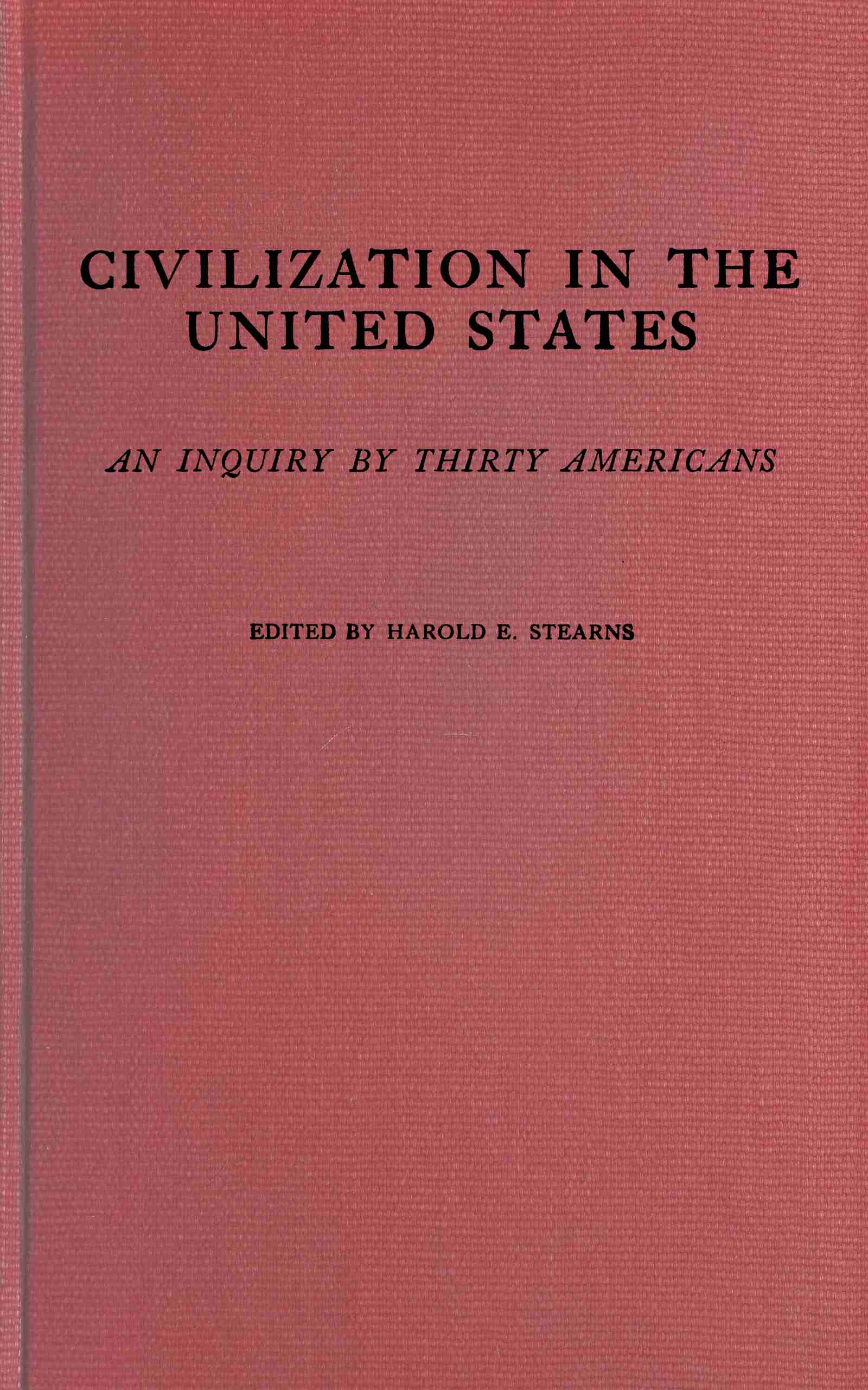 Civilization in the United States