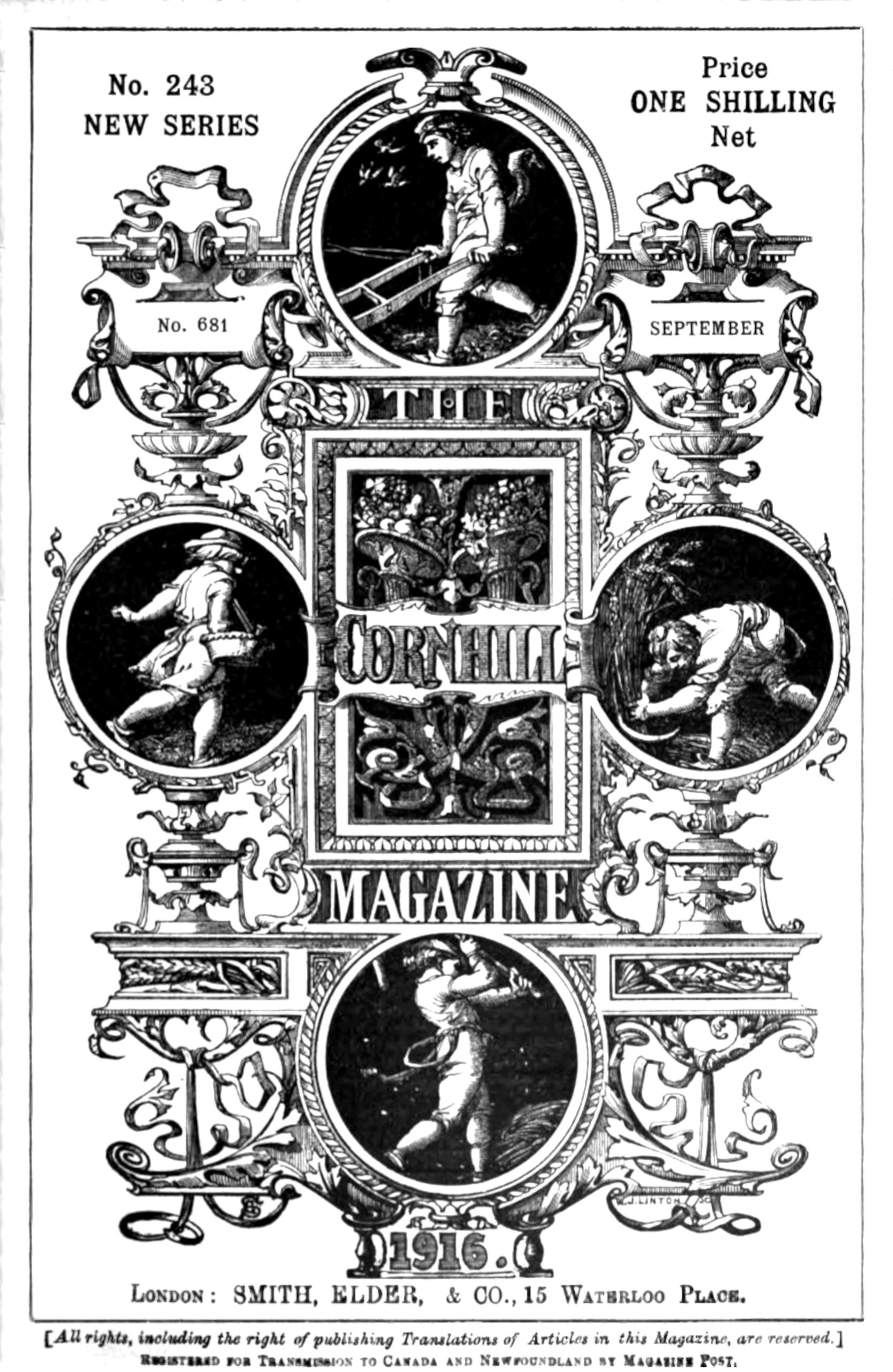 Cornhill Magazine Sept 1916