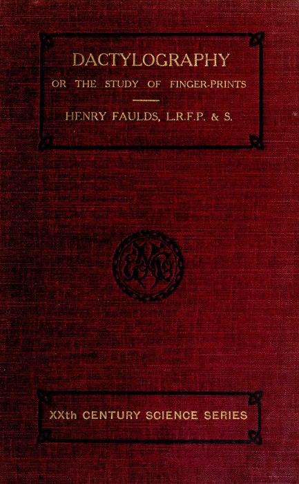 Dactylography or, the Study of Fingerprints