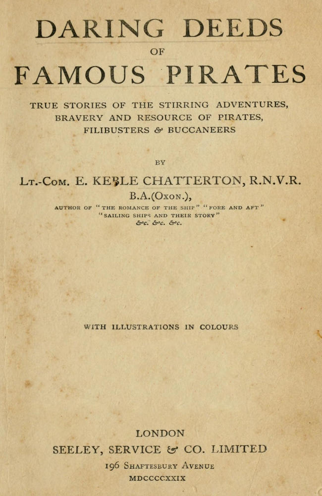 Daring Deeds of Famous Pirates