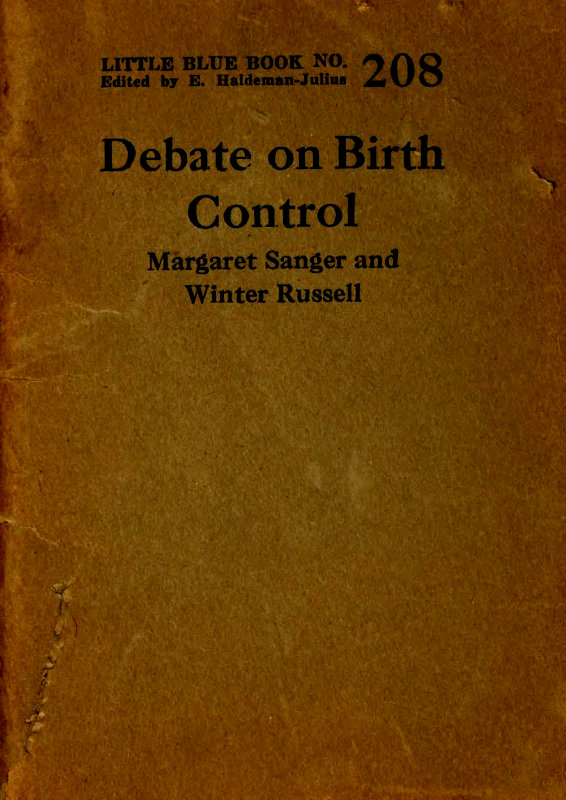 Debate on Birth Control