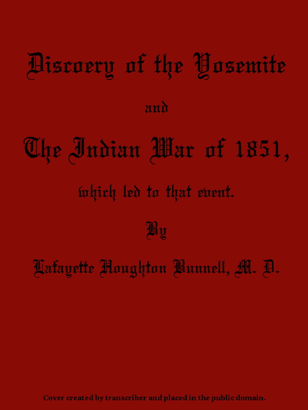 Discovery of the Yosemite