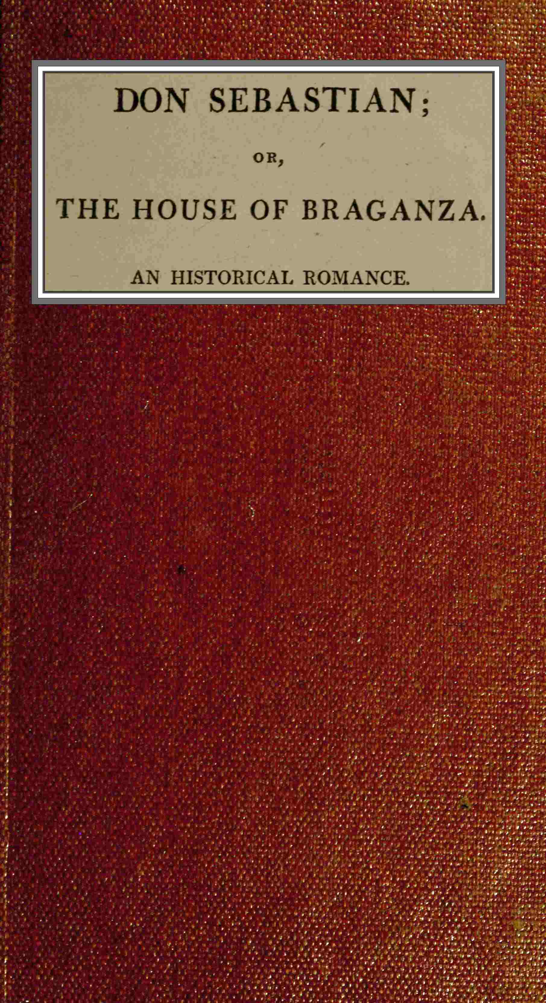 Don Sebastian; Vol. III