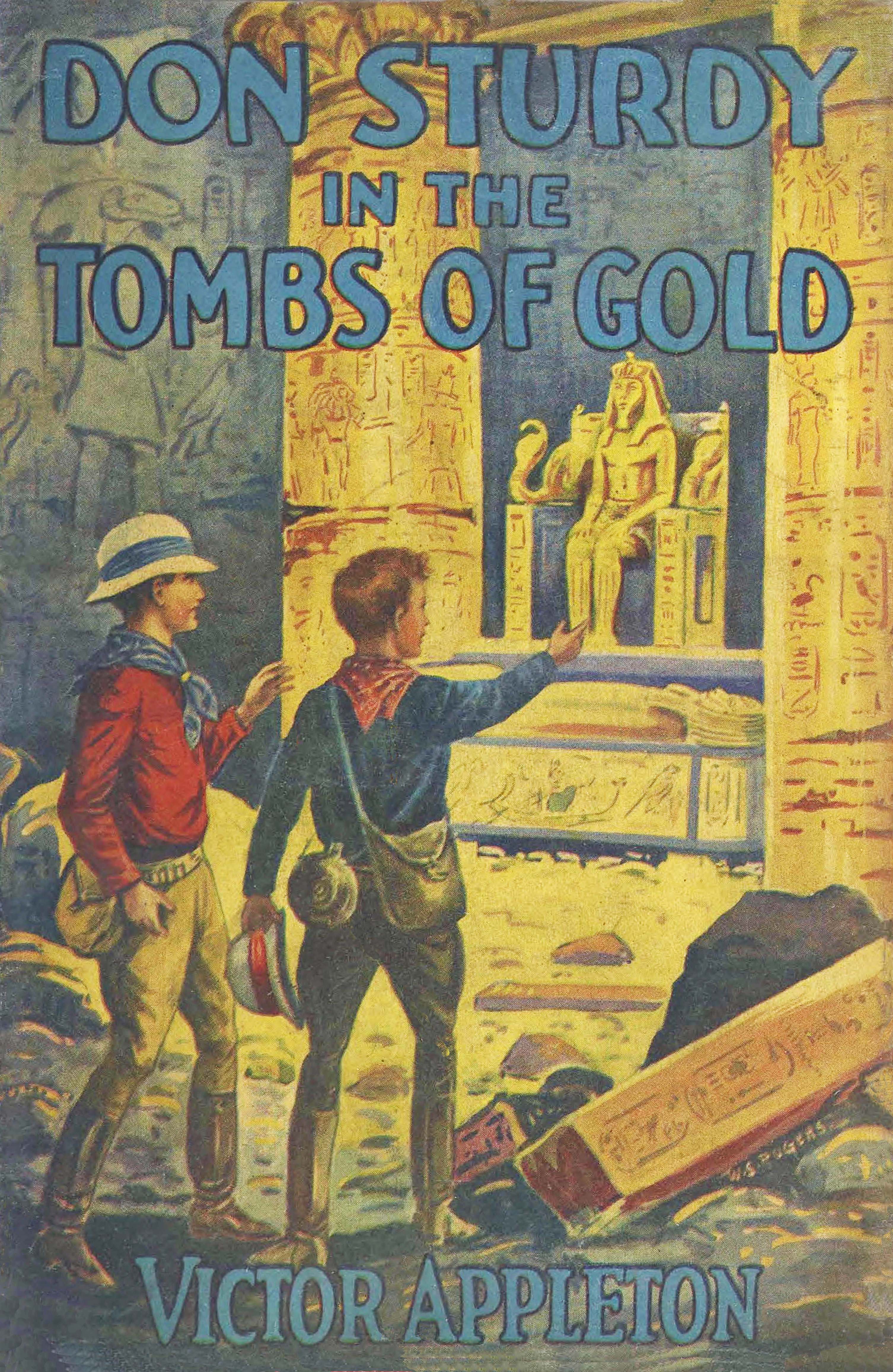 Don Sturdy in the Tombs of Gold