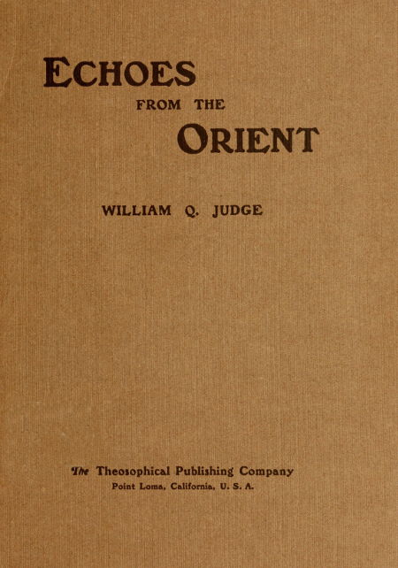 Echoes from the Orient
