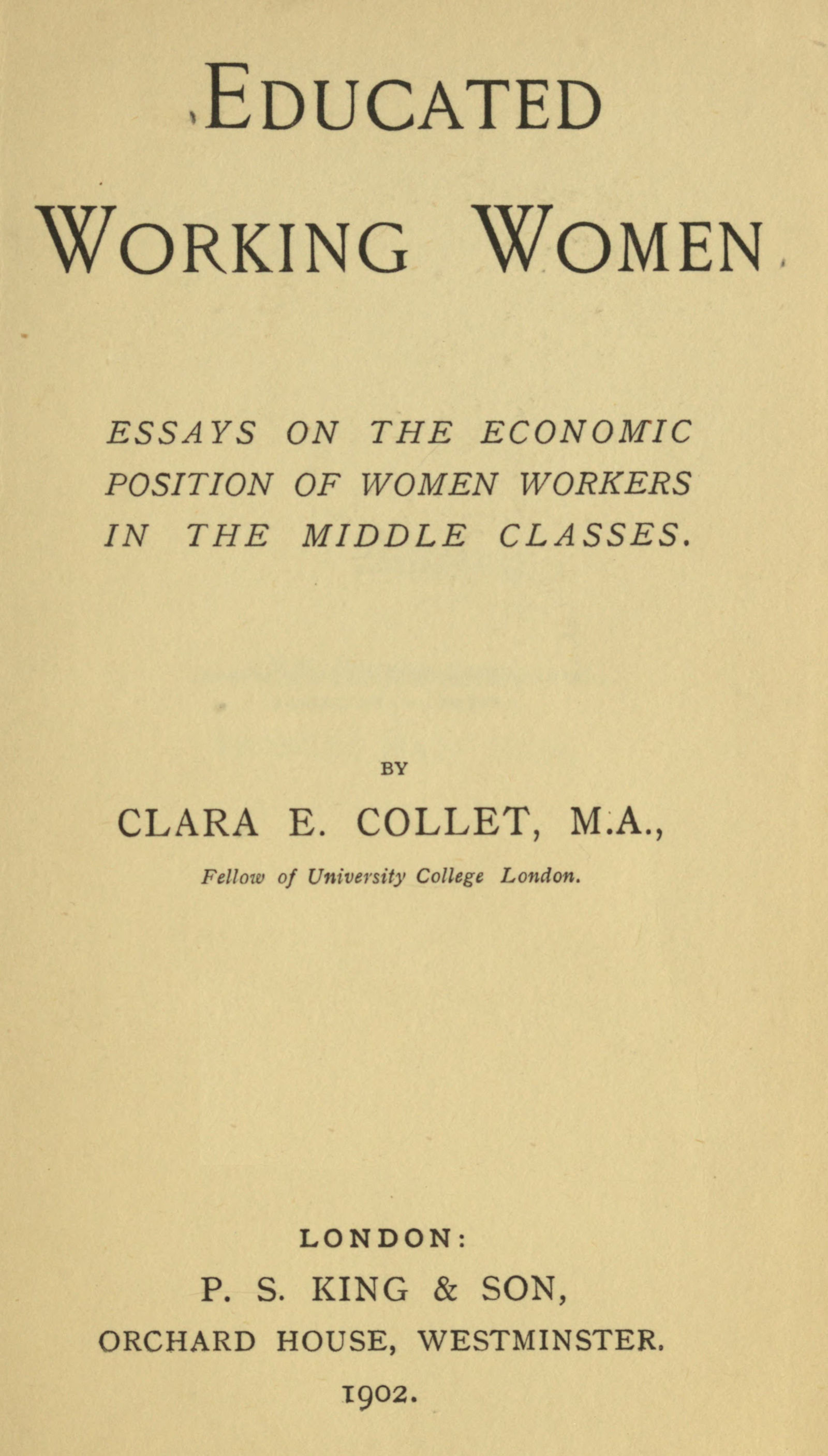 Educated Working Women