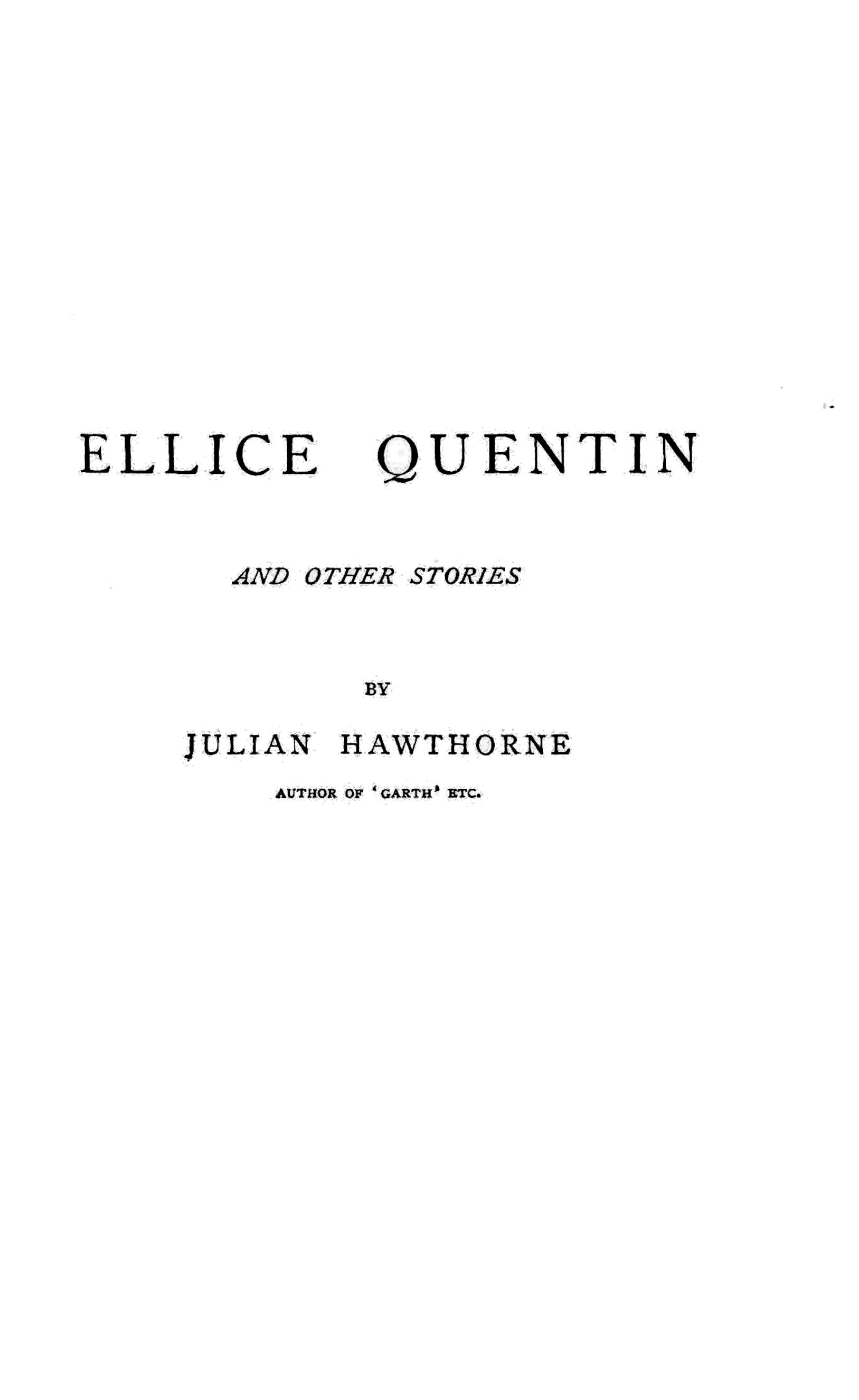 Ellice Quentin
