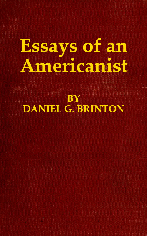 Essays of an Americanist