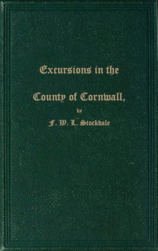 Excursions in the County of Cornwall