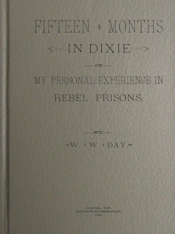 Fifteen Months in Dixie