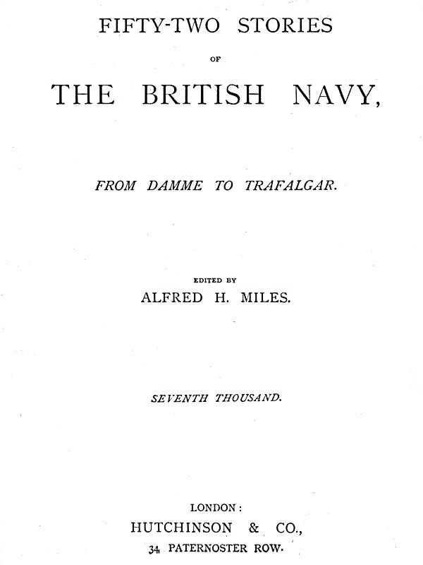 Fifty-two Stories Of The British Navy, edited