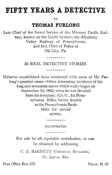 Fifty Years a Detective
