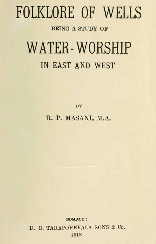 Folklore of Wells