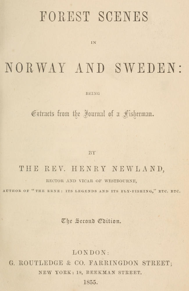 Forest Scenes in Norway and Sweden