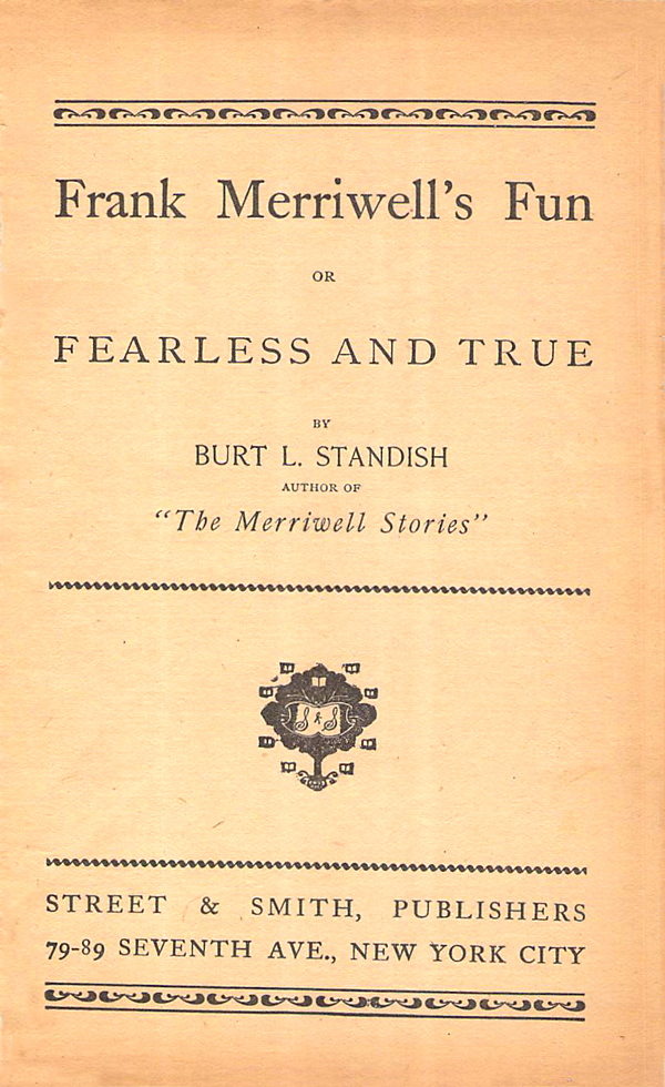 Frank Merriwell's Fun