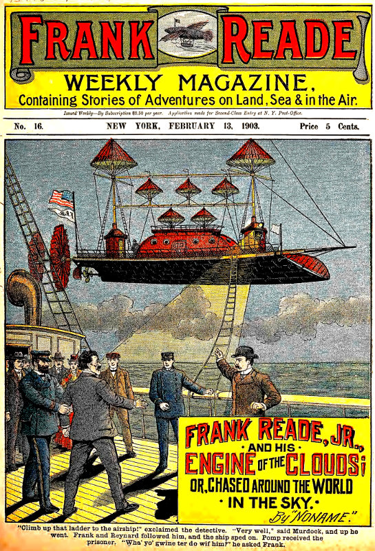 Frank Reade, Jr., and His Engine of the Clouds
