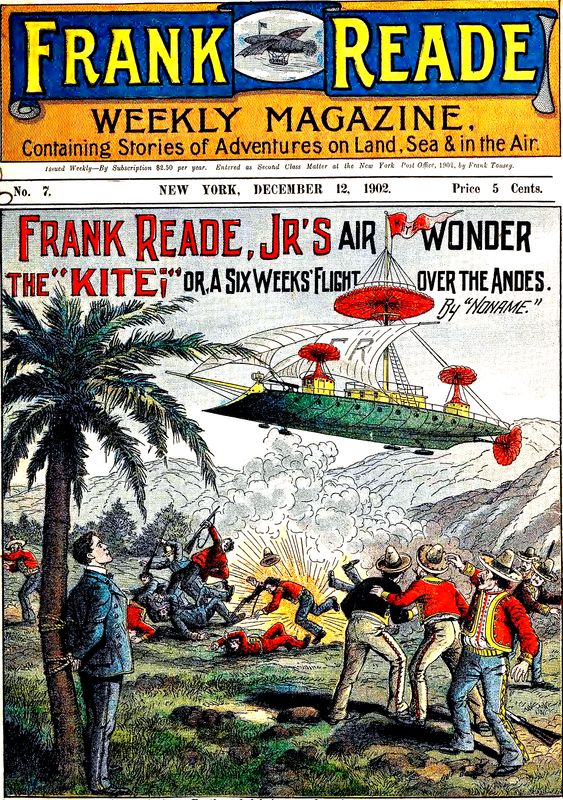 Frank Reade, Jr.’s Air Wonder, The “Kite”