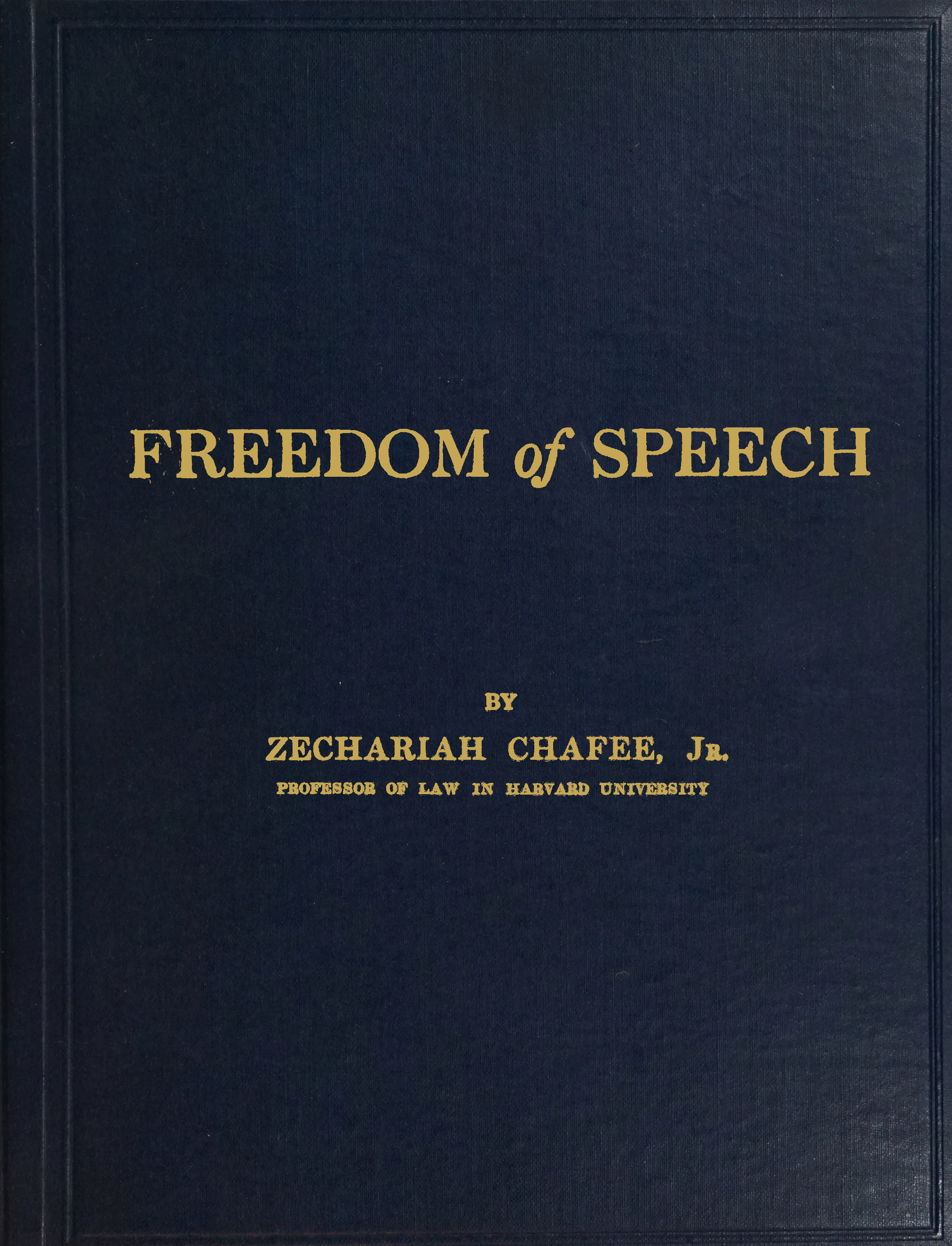 Freedom of Speech