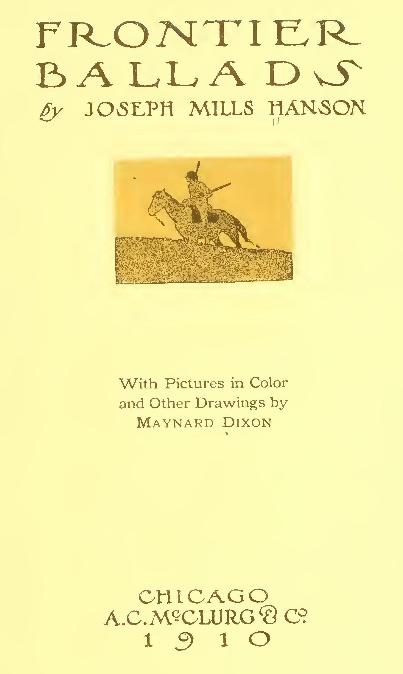 Frontier Ballads