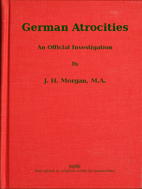 German Atrocities