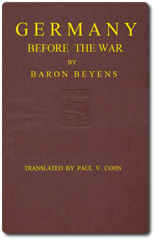 Germany Before the War