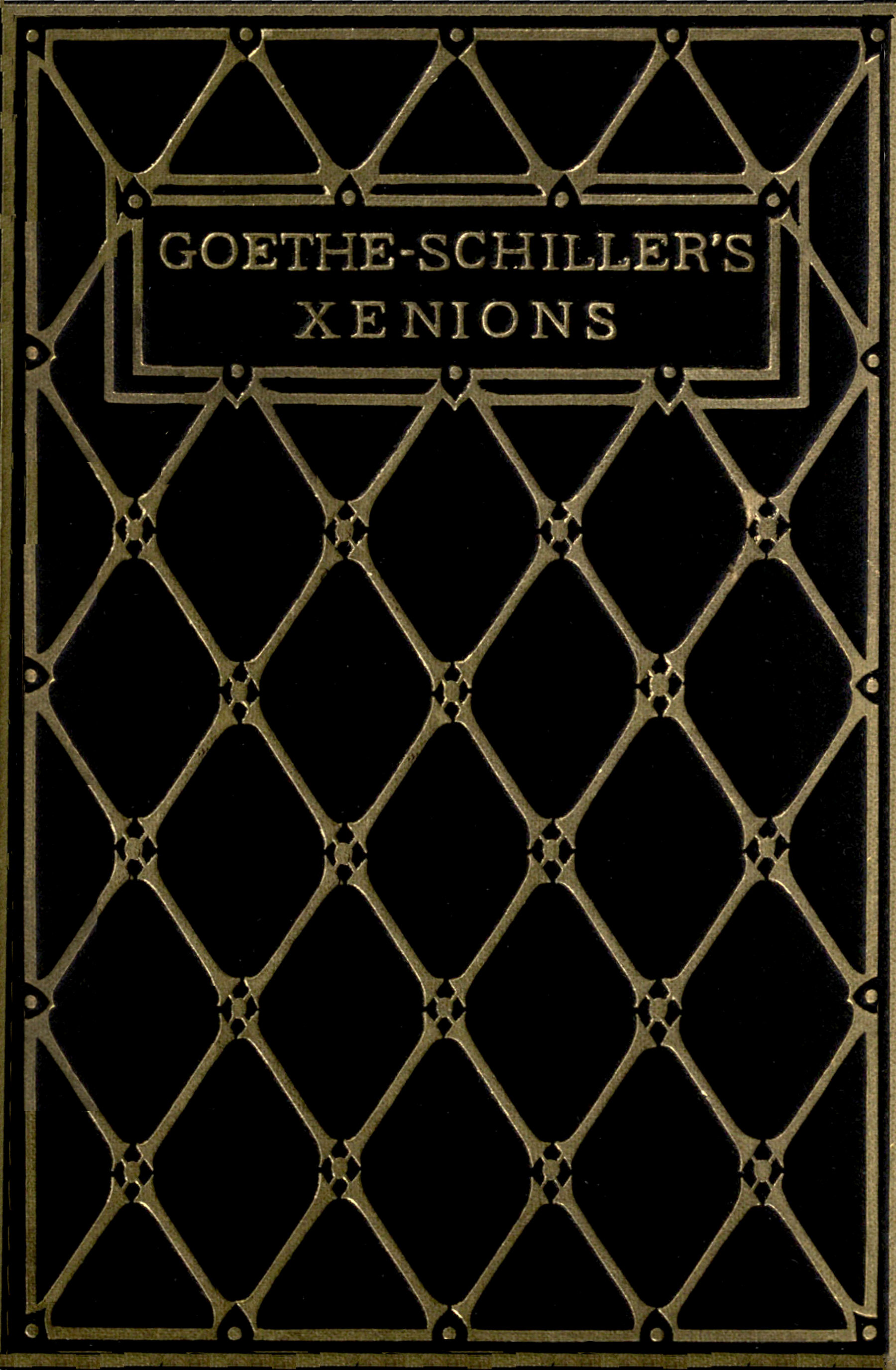 Goethe and Schiller’s Xenions
