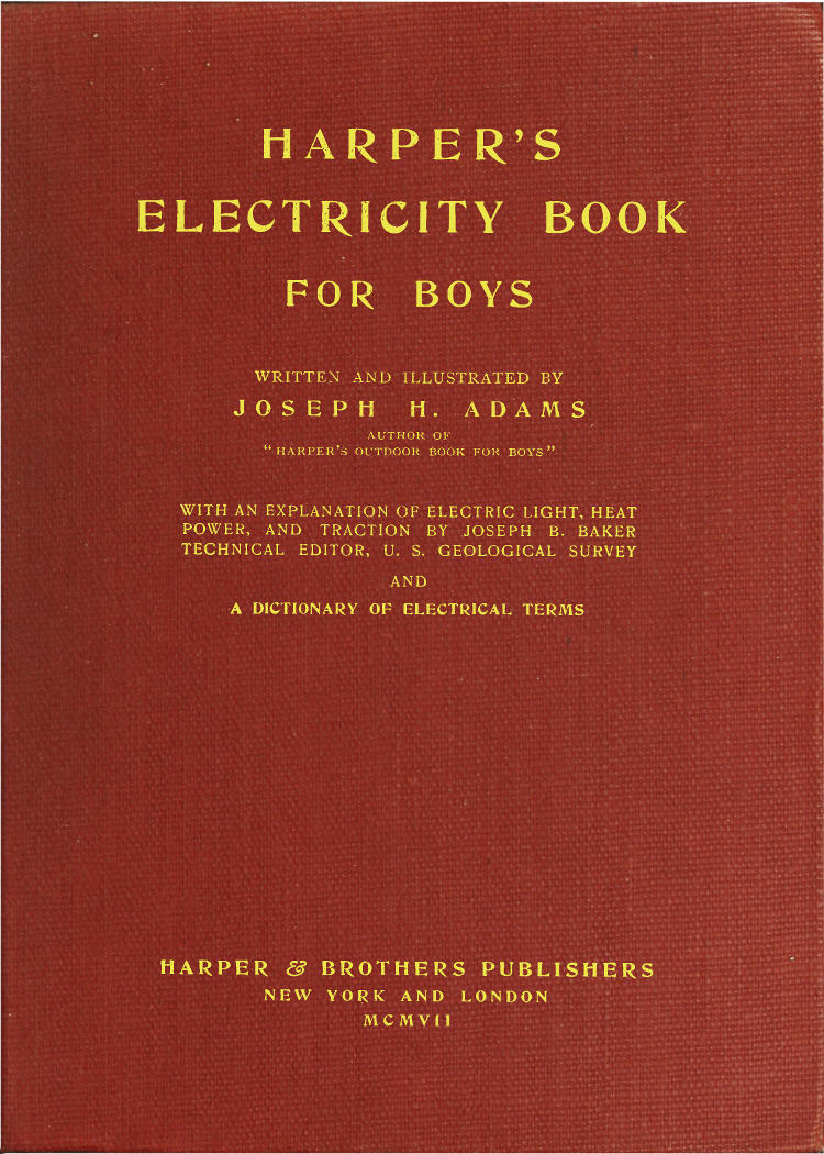 Harper's Electricity Book for Boys