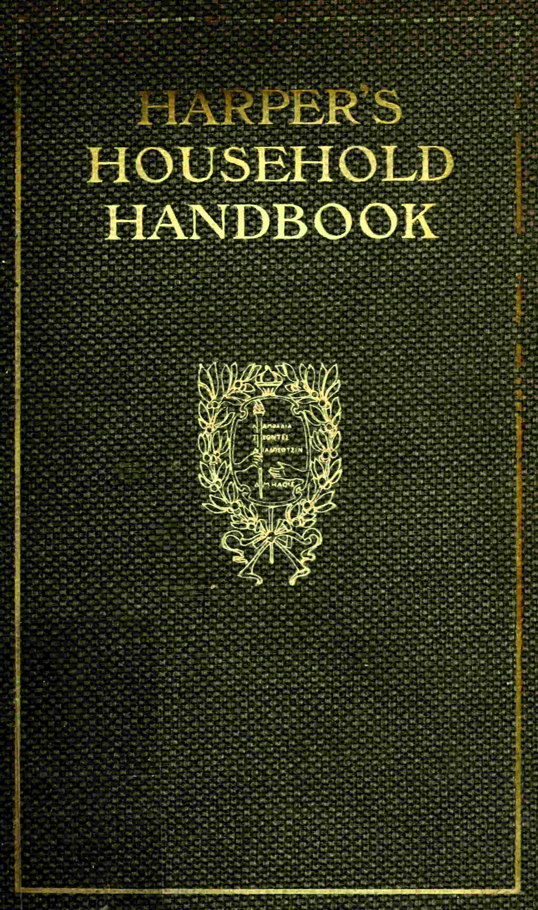 Harper’s Household Handbook