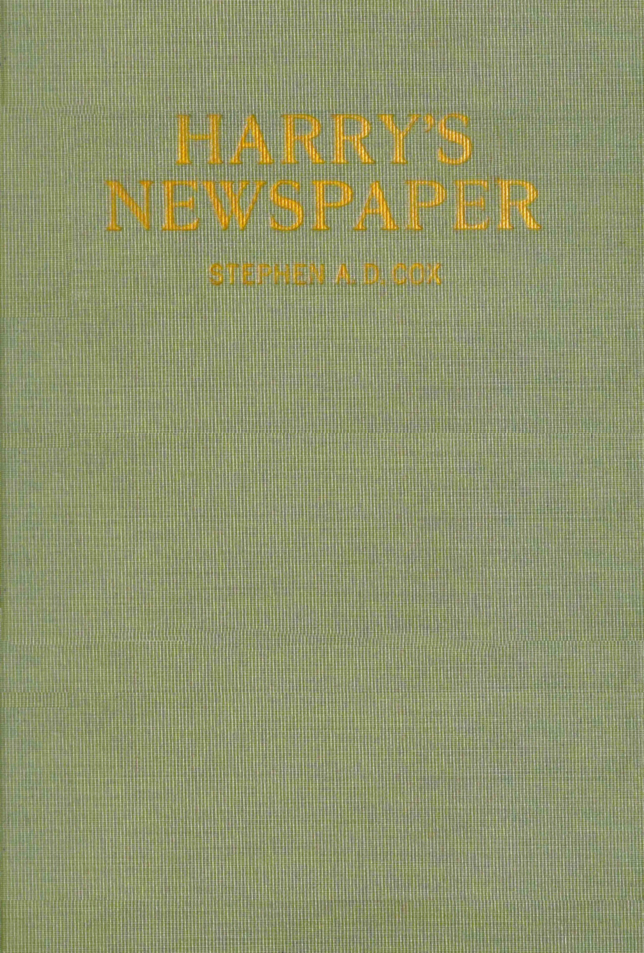 Harry’s Newspaper