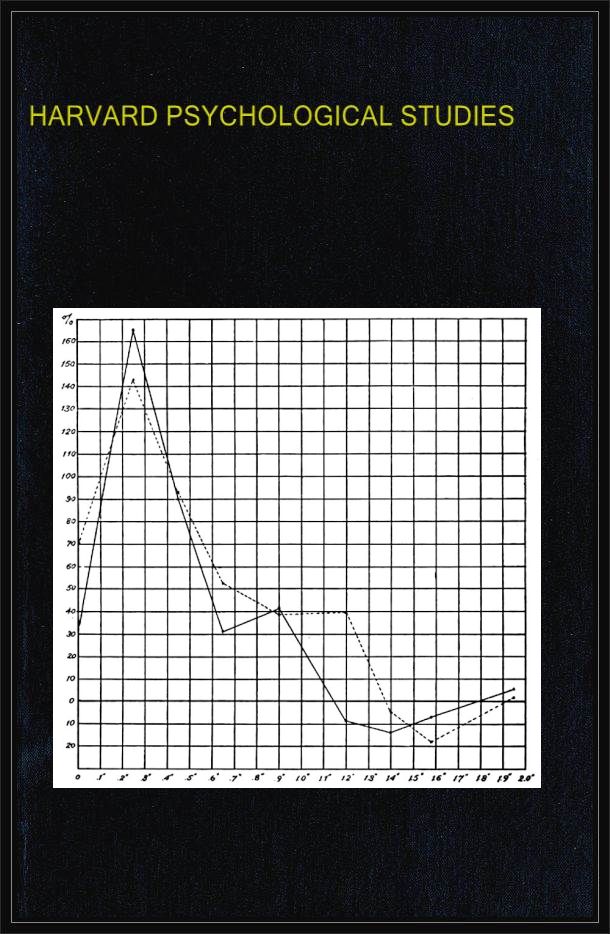 Harvard Psychological Studies Volume II