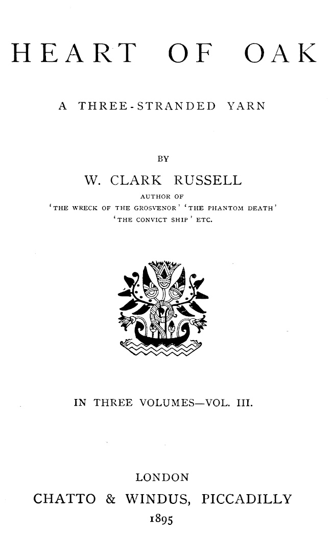Heart of Oak, Vol. 3