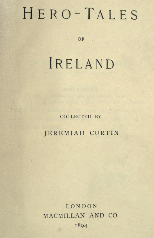 Hero-Tales of Ireland