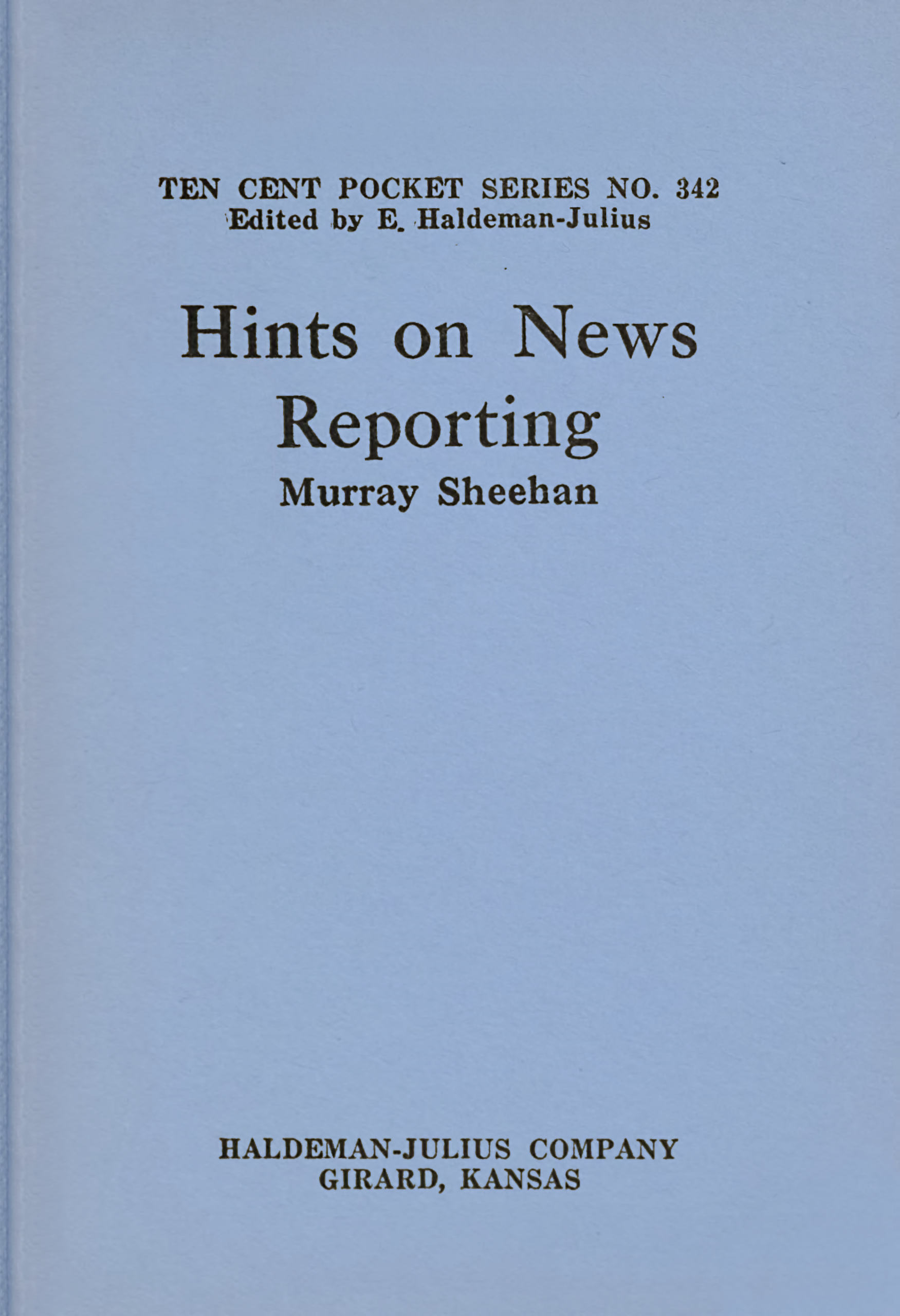 Hints on news-reporting