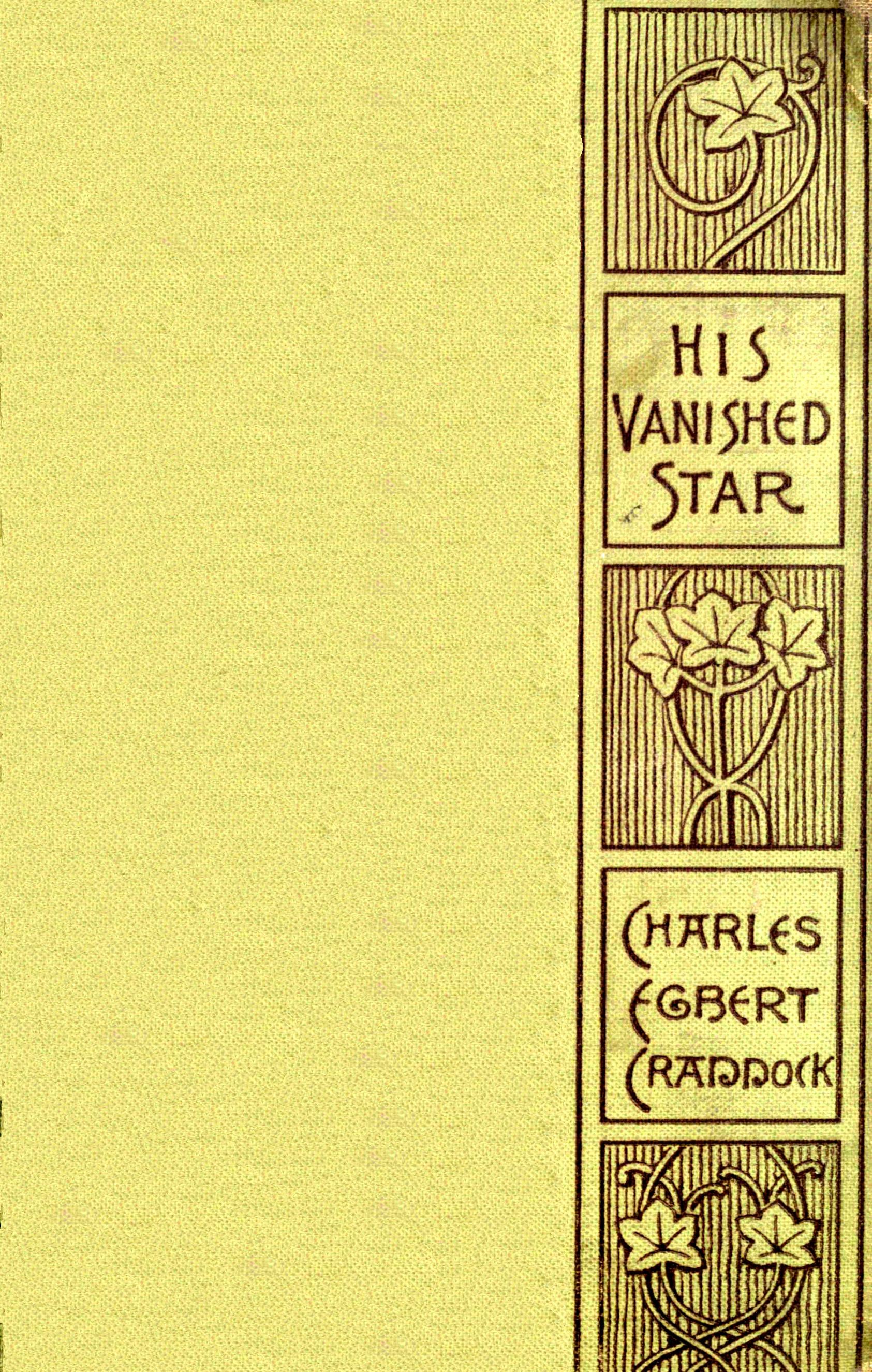 His Vanished Star