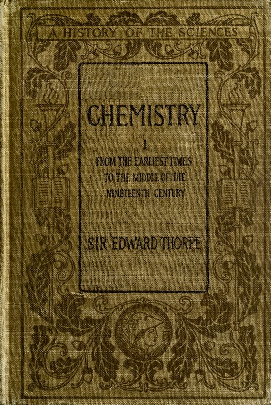 History of Chemistry, Volume I (of 2)